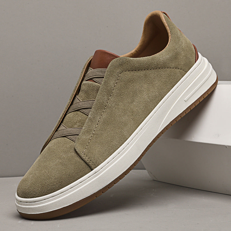 SUEDE SLIP-ON SHOES FOR MEN