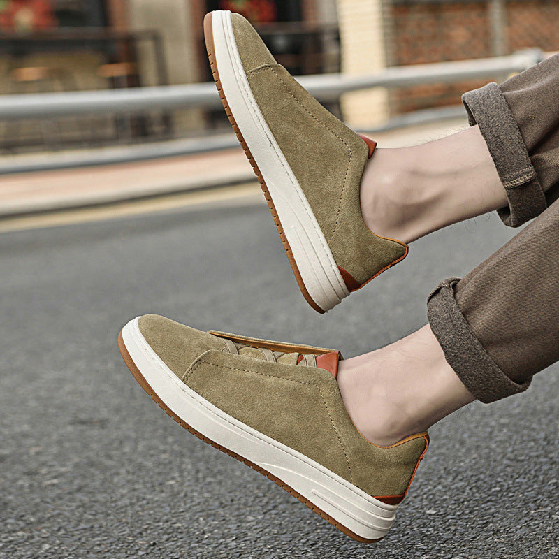 SUEDE SLIP-ON SHOES FOR MEN
