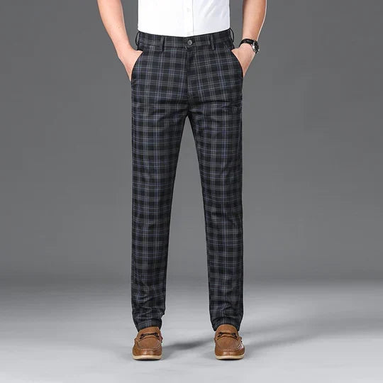 CLASSIC CHECK TROUSERS FOR MEN
