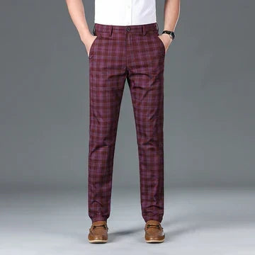 CLASSIC CHECK TROUSERS FOR MEN
