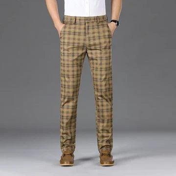 CLASSIC CHECK TROUSERS FOR MEN