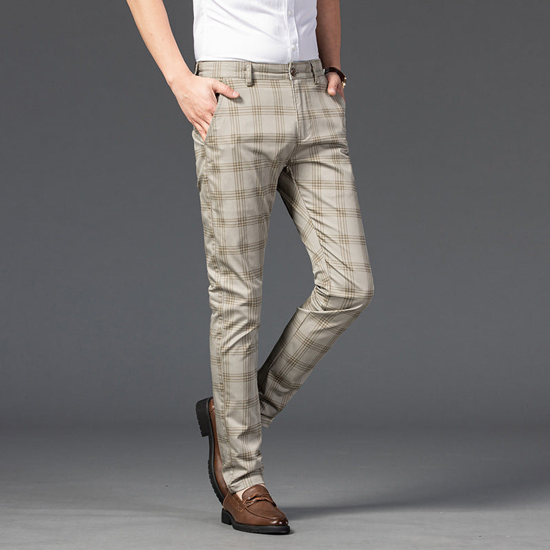 CLASSIC CHECK TROUSERS FOR MEN