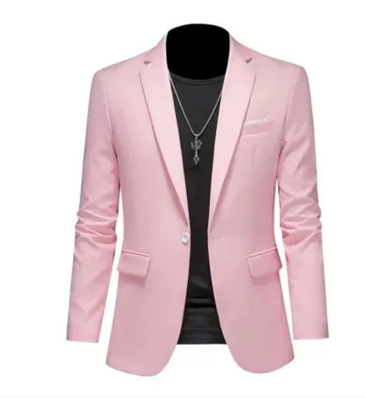 SLIM FIT SUIT JACKET FOR MEN
