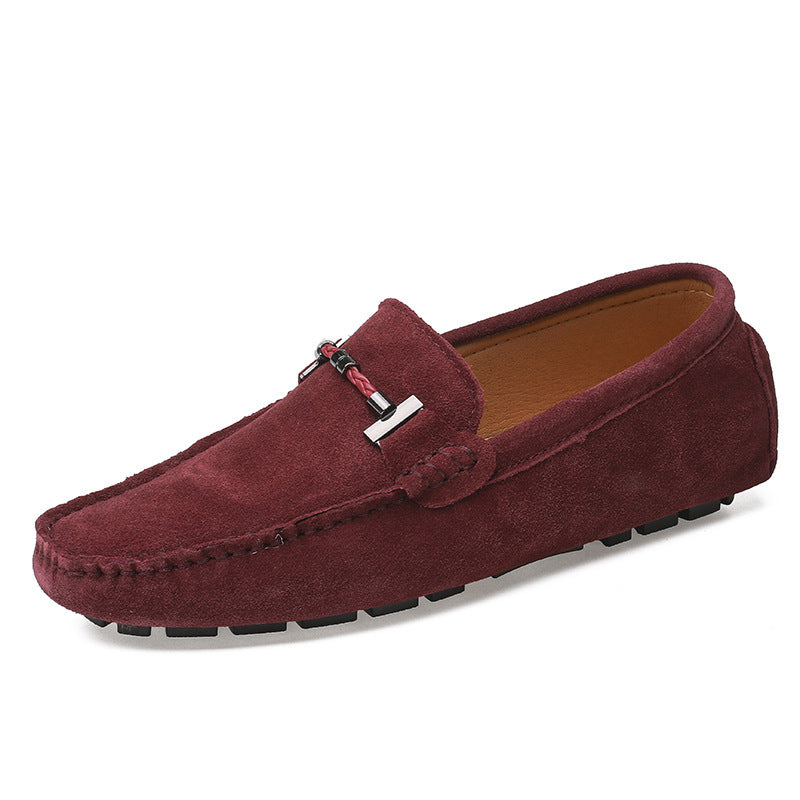 SQUARE TOE LOAFERS FOR MEN