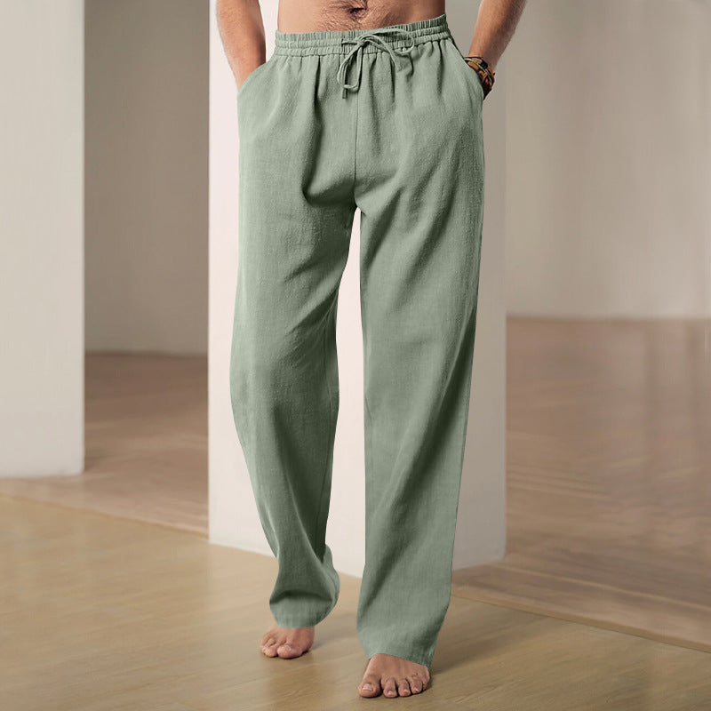 ELASTIC WAIST TROUSERS FOR MEN