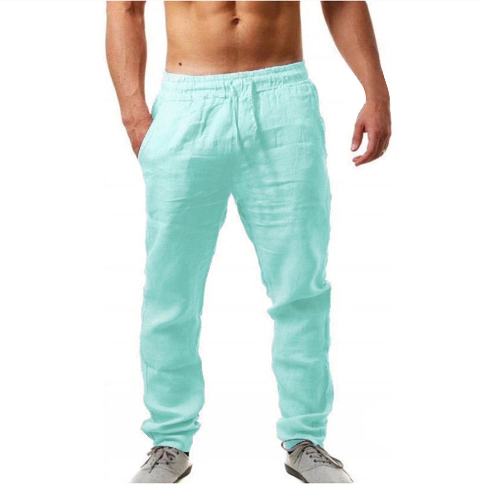 LOOSE STRAIGHT TROUSERS FOR MEN