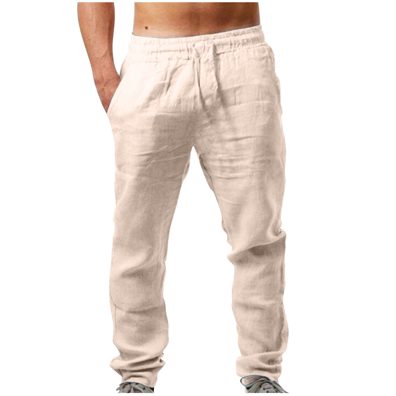 LOOSE STRAIGHT TROUSERS FOR MEN