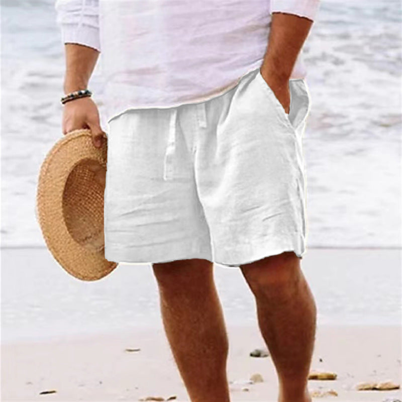RELAXED COTTON SHORTS FOR MEN
