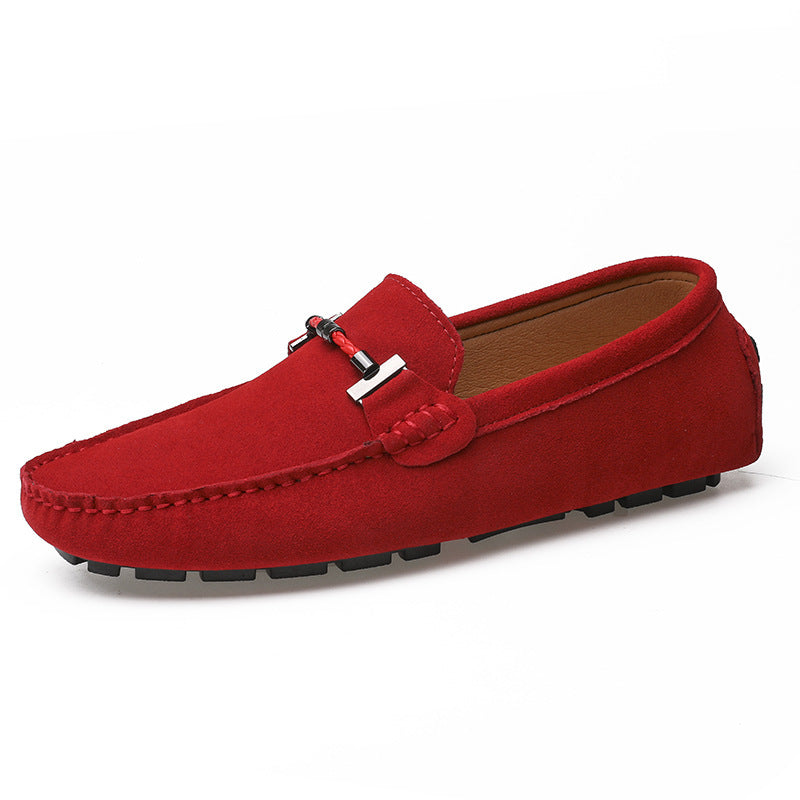 SQUARE TOE LOAFERS FOR MEN