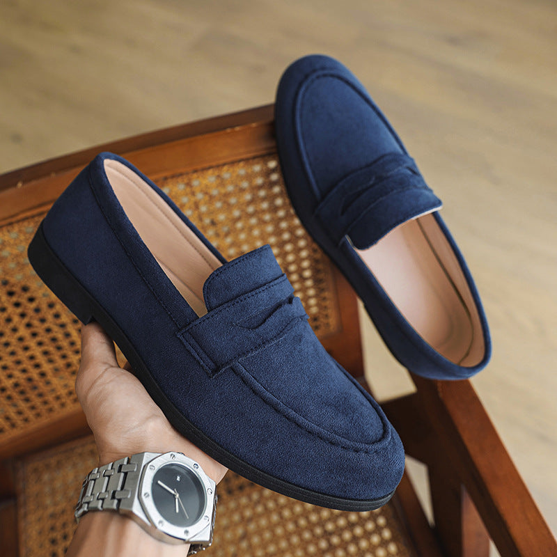 SUEDE-STYLE LOAFERS FOR MEN