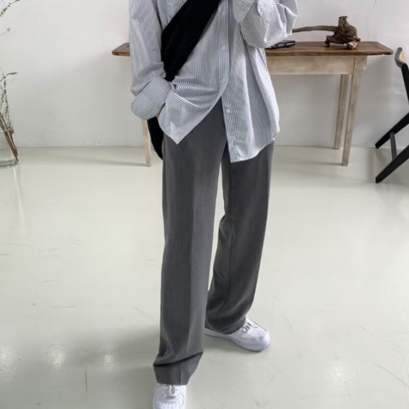 PLEATED FORMAL TROUSERS FOR MEN