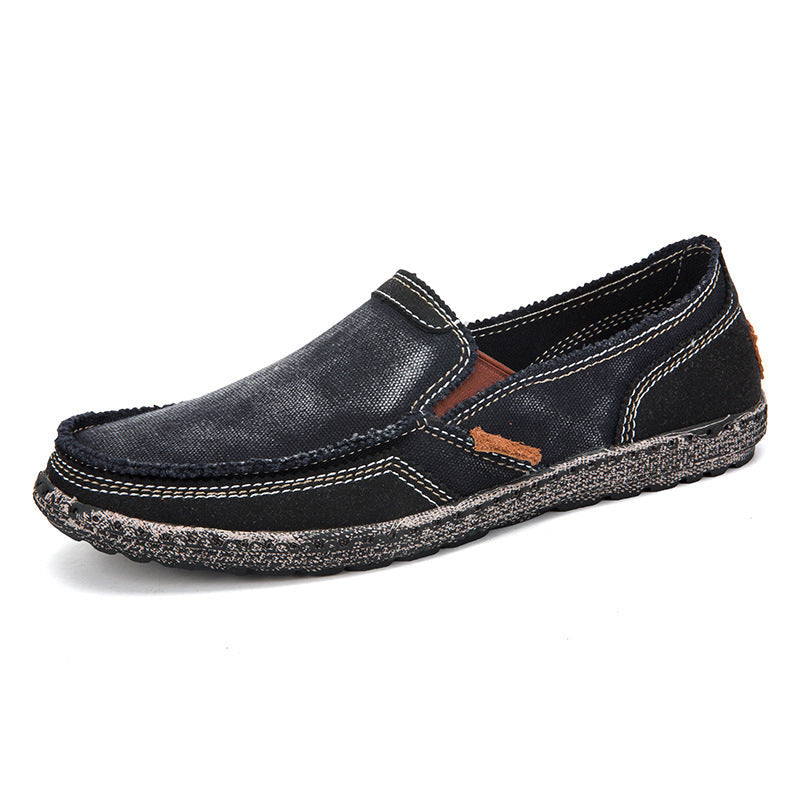 CANVAS SLIP-ON SHOES FOR MEN