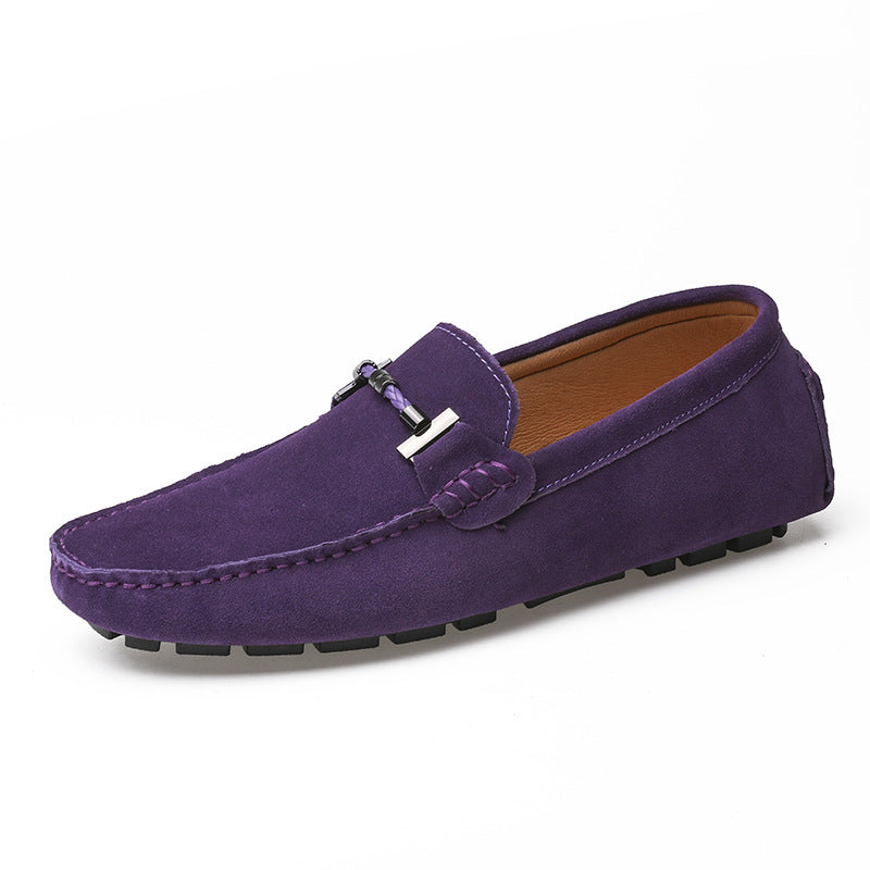 SQUARE TOE LOAFERS FOR MEN