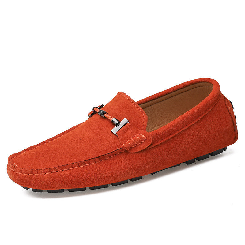SQUARE TOE LOAFERS FOR MEN
