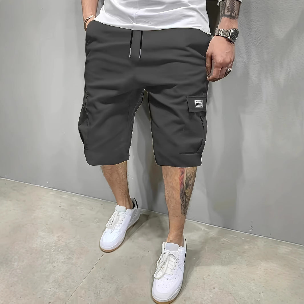 RELAXED CARGO SHORTS FOR MEN
