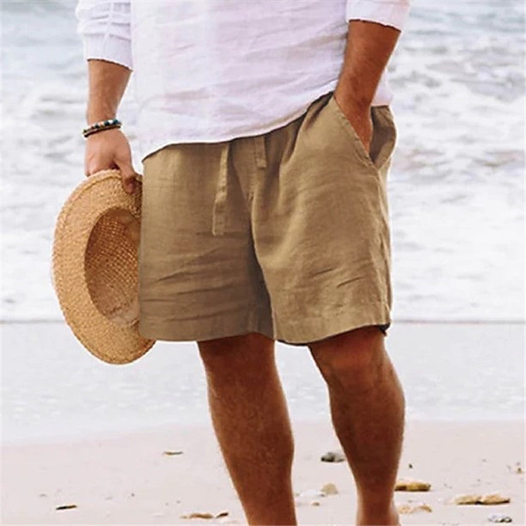 LOOSE FIT STRAIGHT LEG SHORTS FOR MEN