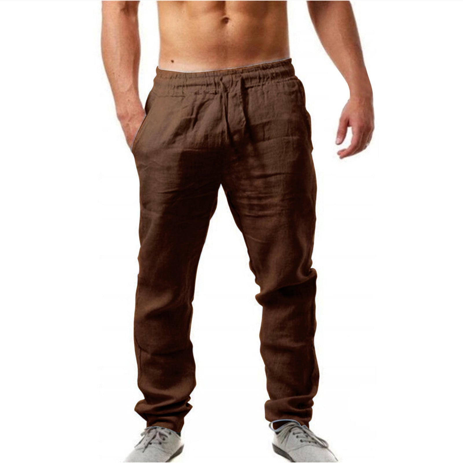 LOOSE STRAIGHT TROUSERS FOR MEN