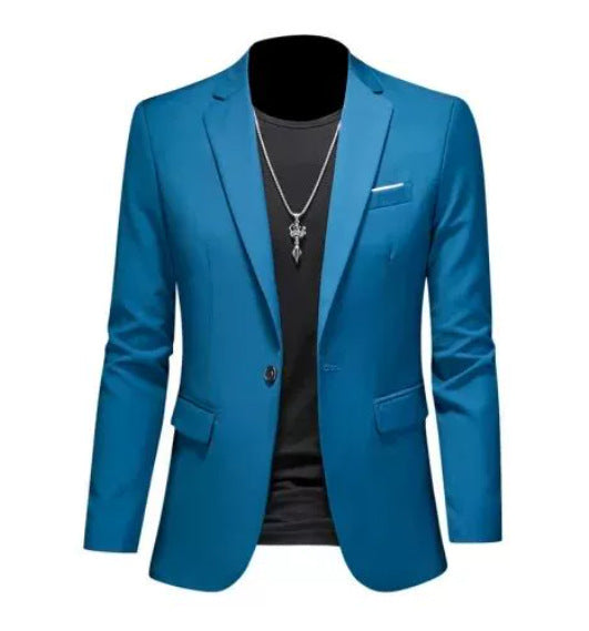 SLIM FIT SUIT JACKET FOR MEN