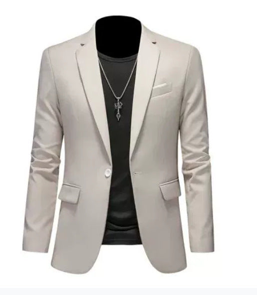 SLIM FIT SUIT JACKET FOR MEN