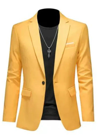 SLIM FIT SUIT JACKET FOR MEN