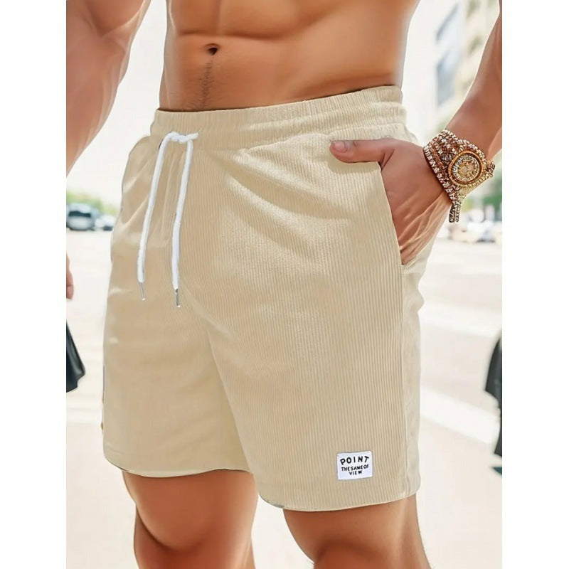SKINNY DRAWSTRING SHORTS FOR MEN