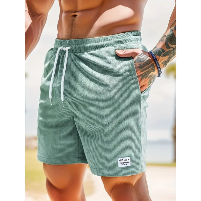 SKINNY DRAWSTRING SHORTS FOR MEN