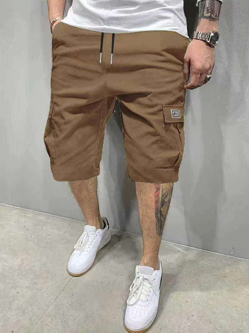 RELAXED CARGO SHORTS FOR MEN
