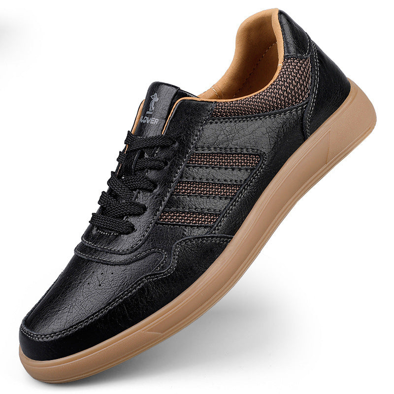 CONTRAST PANEL SNEAKERS FOR MEN