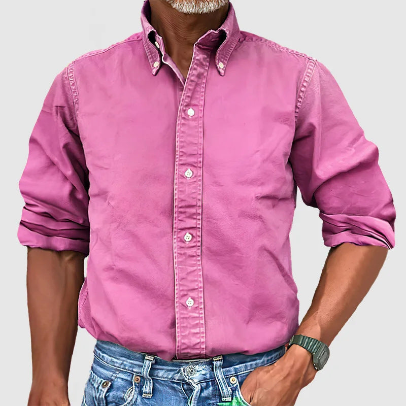 STRAIGHT FIT SHIRT FOR MEN