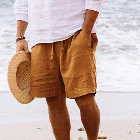 RELAXED COTTON SHORTS FOR MEN
