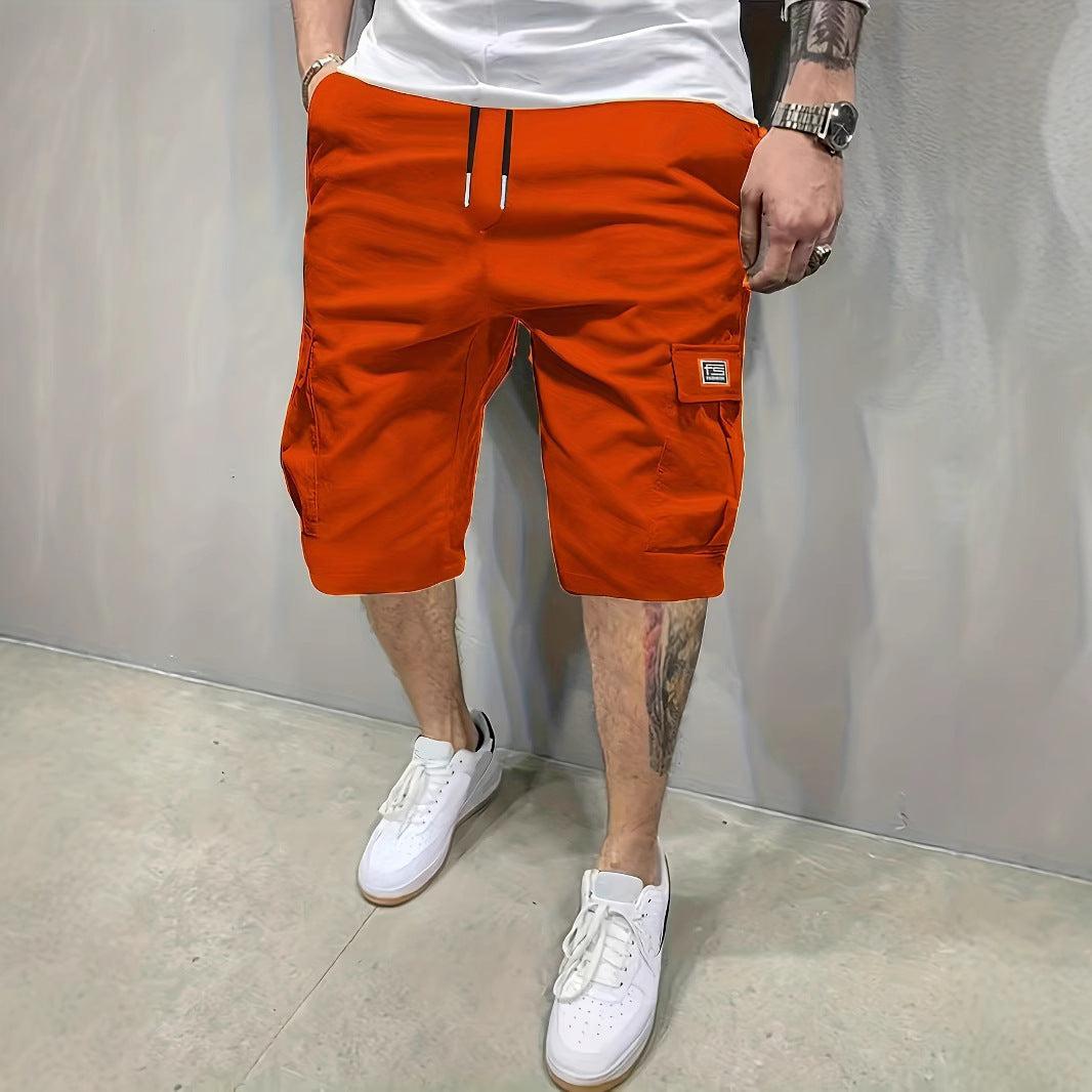 RELAXED CARGO SHORTS FOR MEN