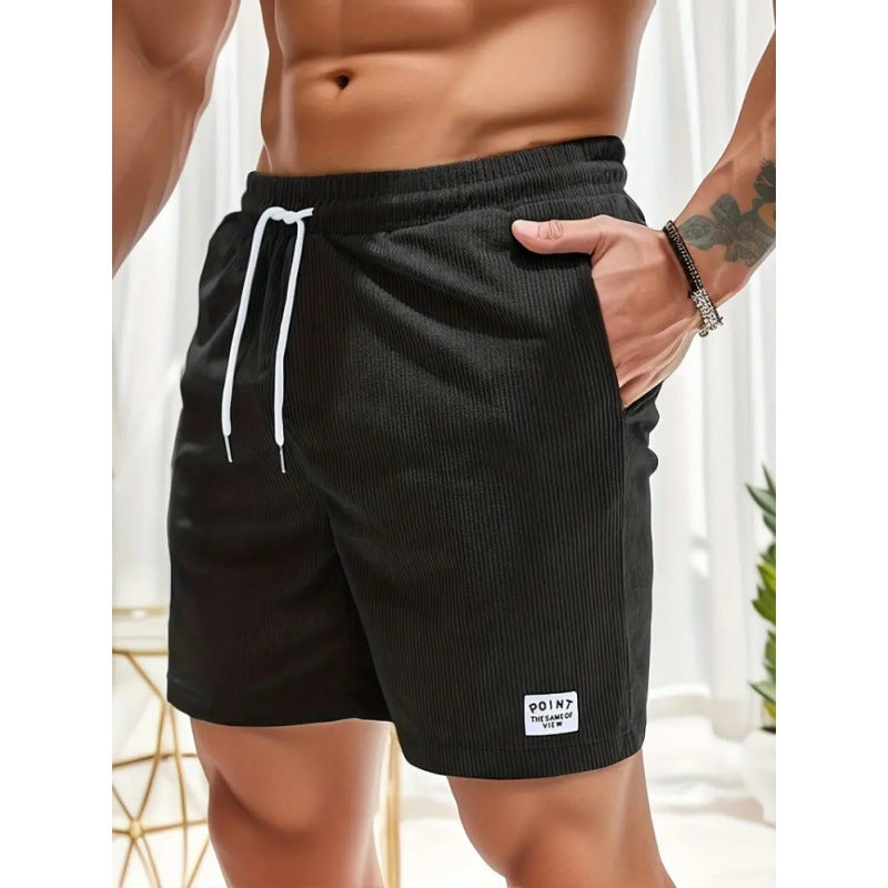 DRAWSTRING SLIM SHORTS FOR MEN