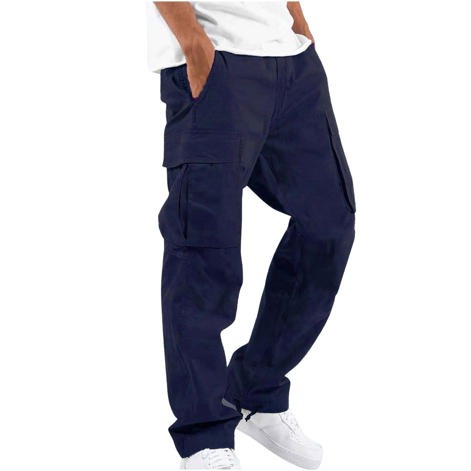RELAXED CARGO TROUSERS FOR MEN
