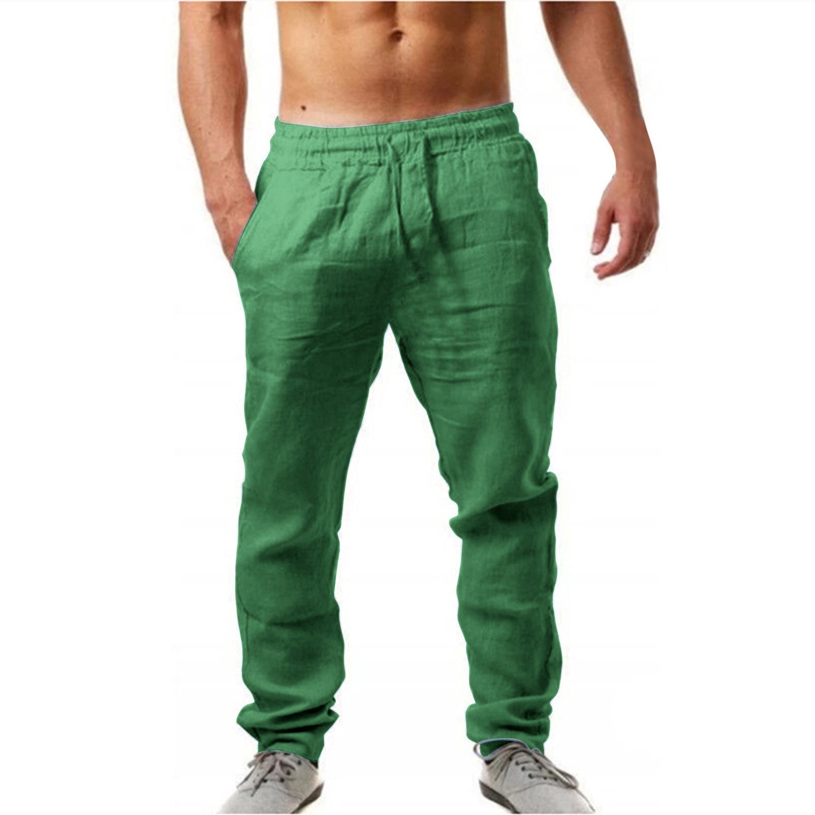 LOOSE STRAIGHT TROUSERS FOR MEN