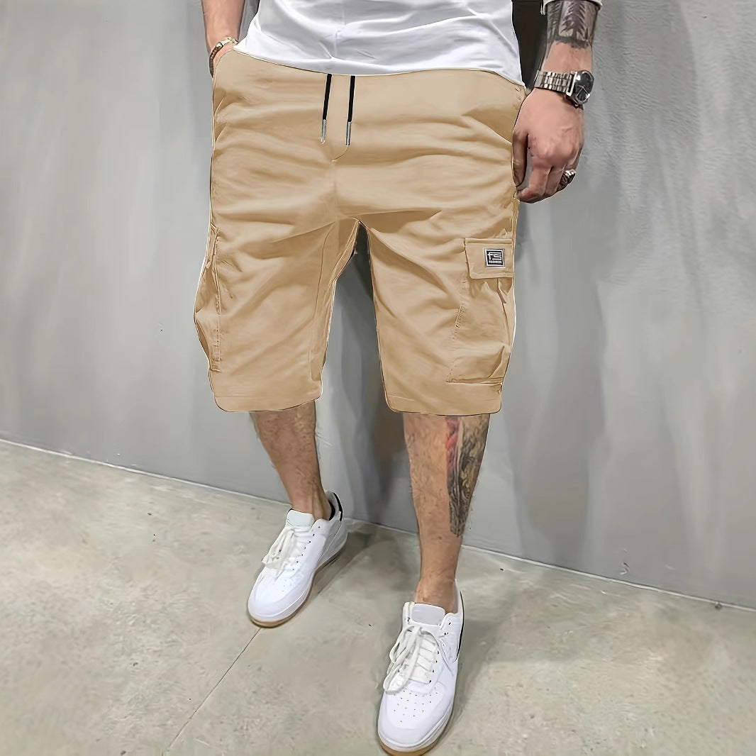 RELAXED CARGO SHORTS FOR MEN