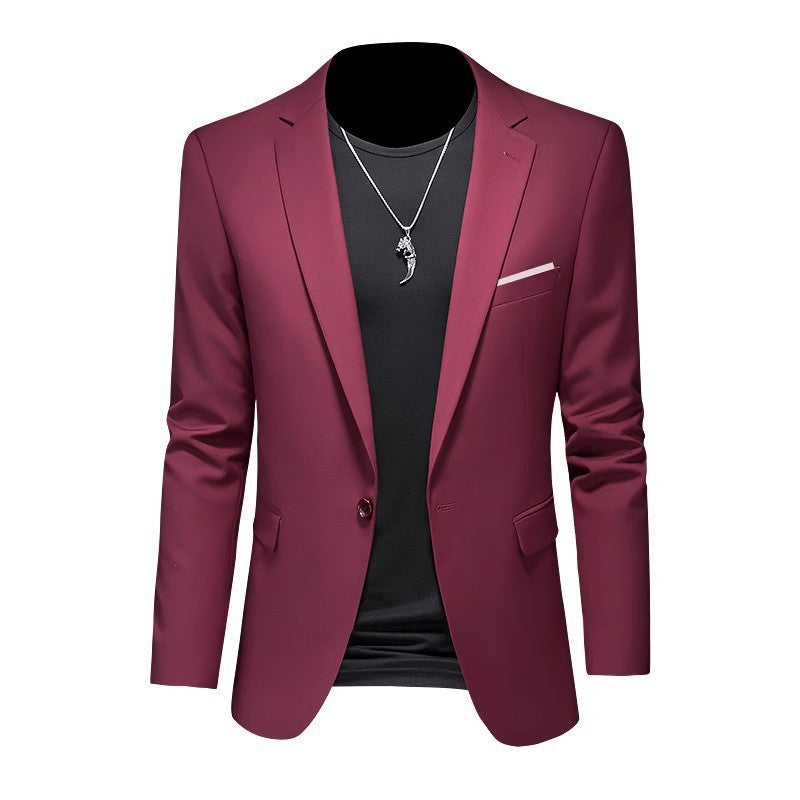 SLIM FIT SUIT JACKET FOR MEN