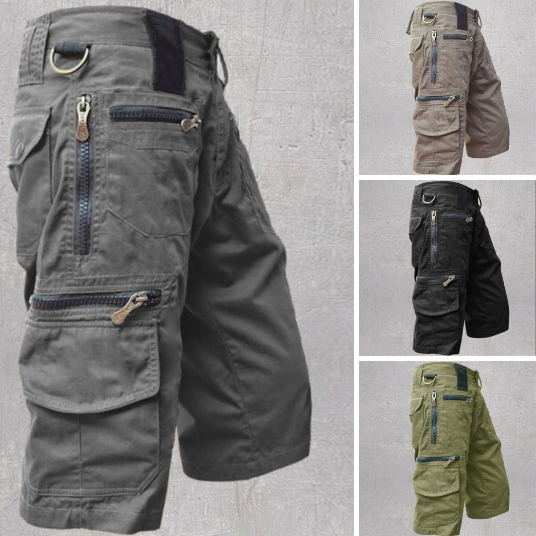 ADJUSTABLE CARGO SHORTS FOR MEN