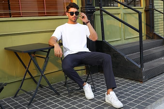 STRETCH FIT TROUSERS FOR MEN