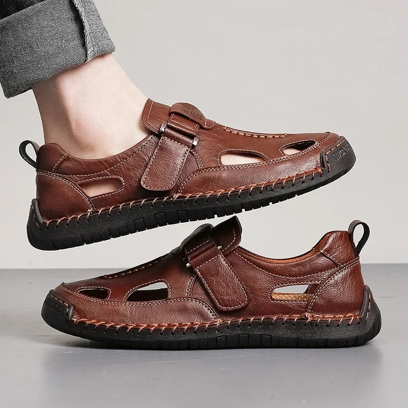 BUCKLE SUMMER SHOES FOR MEN