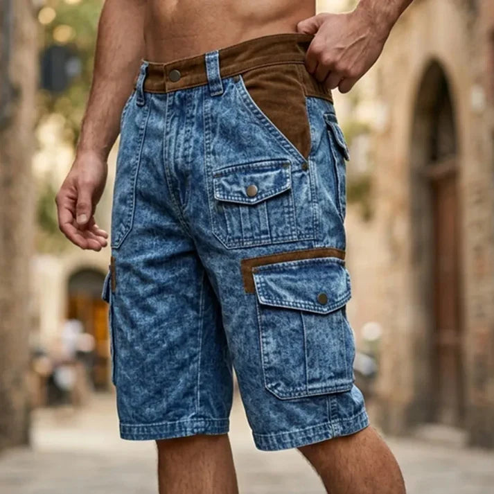 LOOSE CARGO SHORTS FOR MEN