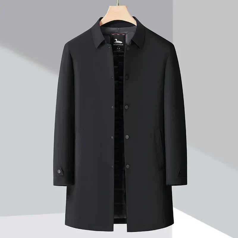INSULATED TRENCH COAT FOR MEN