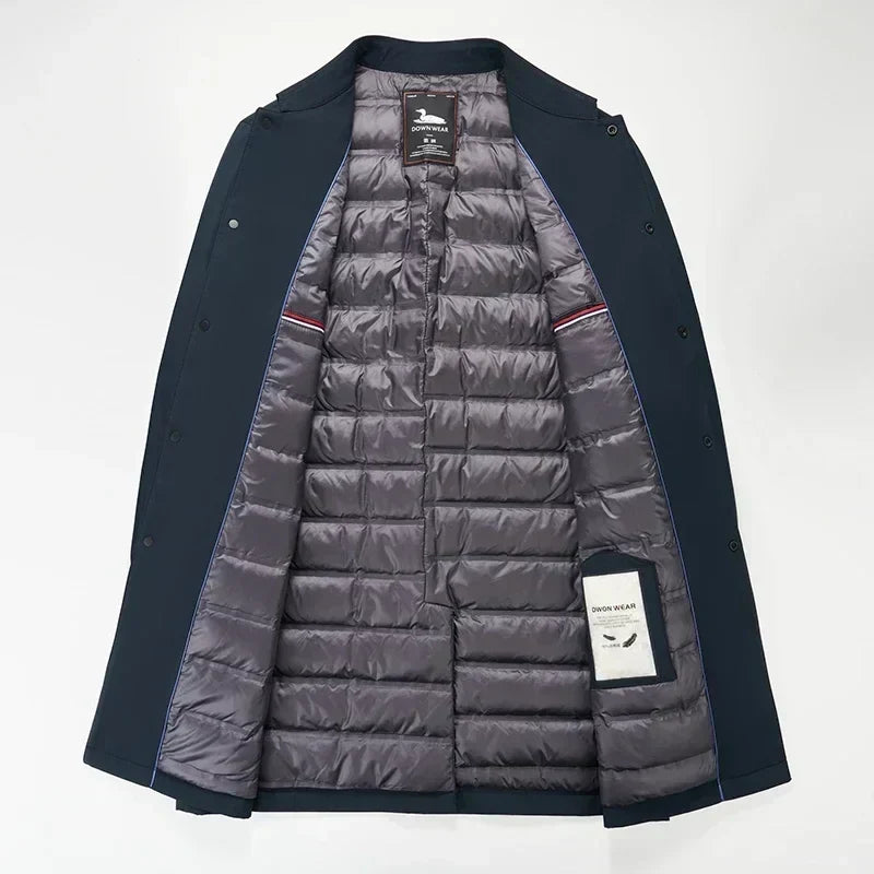 INSULATED TRENCH COAT FOR MEN
