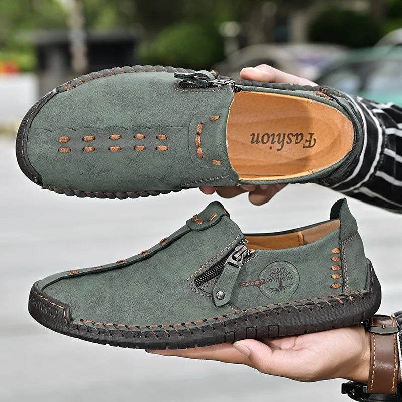 CLASSIC ZIP LOAFERS FOR MEN