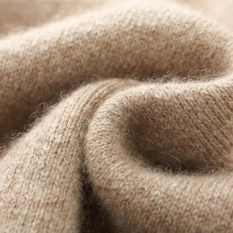 ZIPPERED KNIT CARDIGAN FOR MEN