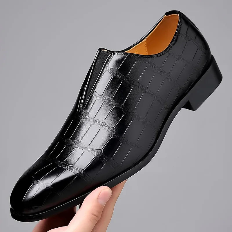 PATTERNED DRESS SHOES FOR MEN