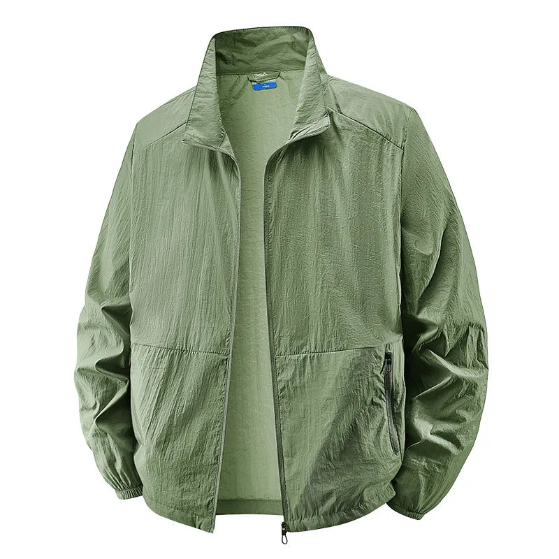 LIGHTWEIGHT ZIP JACKET FOR MEN