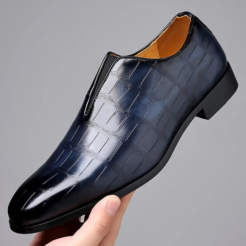 PATTERNED DRESS SHOES FOR MEN