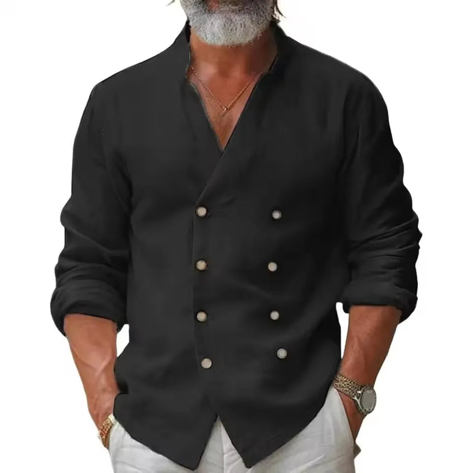 DOUBLE BUTTON SHIRT FOR MEN