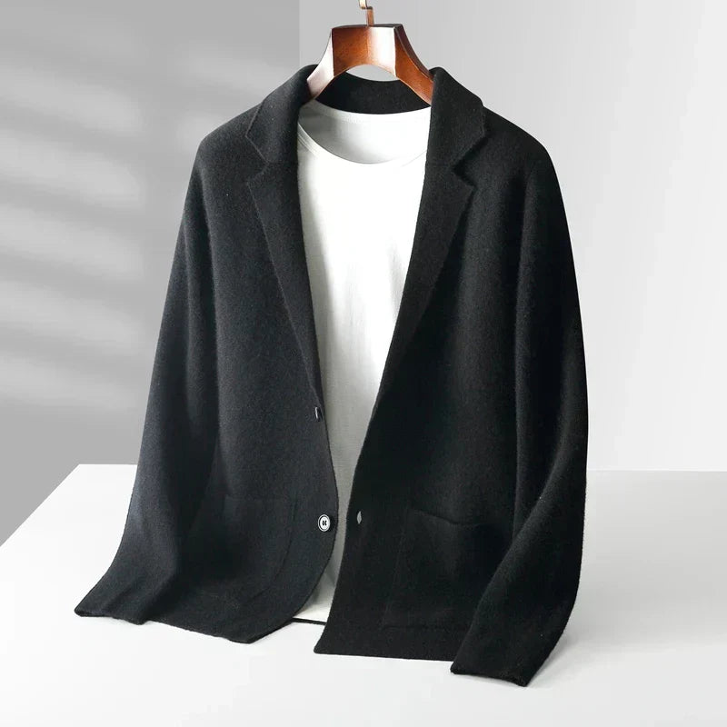 REFINED KNITTED CARDIGAN FOR MEN