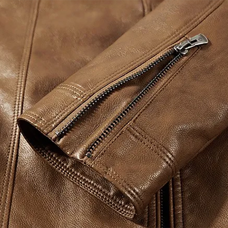 VINTAGE ZIPPERED JACKET FOR MEN